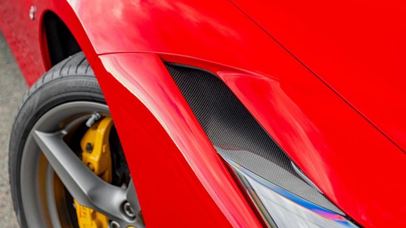Photo of Capristo Headlight air vents for the Ferrari F8 Tributo/Spider - Image 1